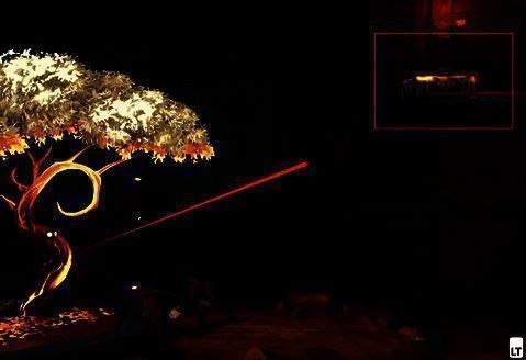 小平台及箱子画面