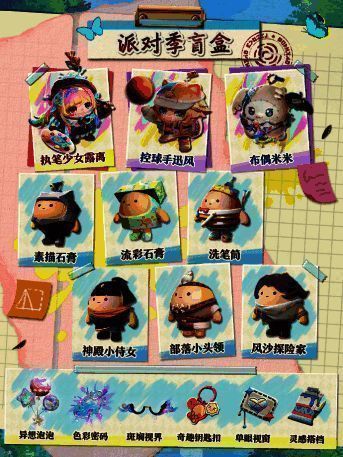 派对季盲盒展示图