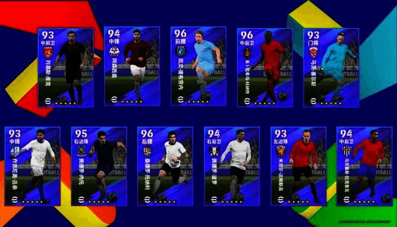 英格兰联赛精选球员风采