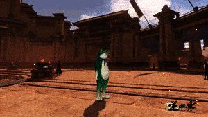 逆水寒手游人形坐骑相关动图5