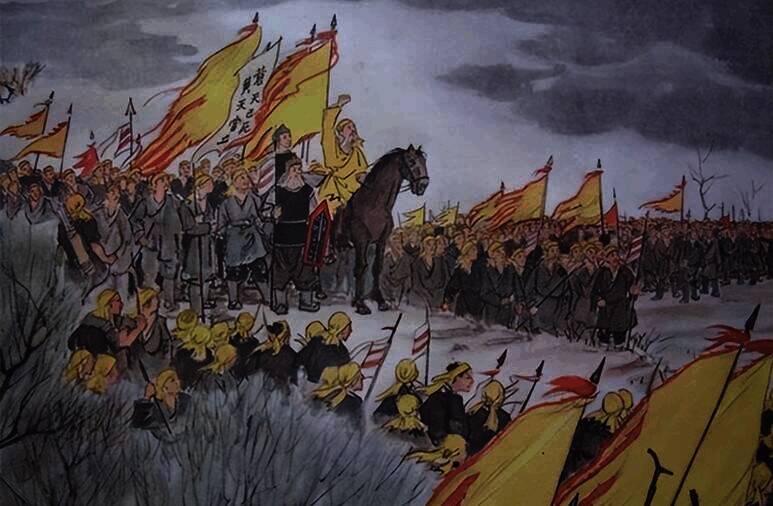 黄巾起义相关场景示意图