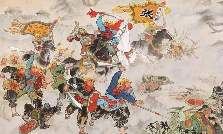 黄巾起义影响示意图