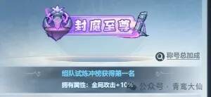 主宰世界称号展示