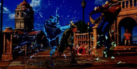 格斗游戏爱好者与C罗球迷满意画面