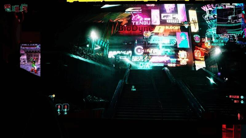 《赛博朋克2077》或《霍格沃茨之遗》Switch 2实机画面