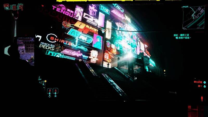 《赛博朋克2077》或《霍格沃茨之遗》Switch 2实机画面