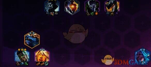 阵容组成展示图