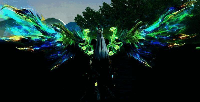 蜃海龙吟羽翼展示图2