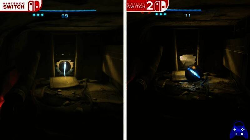 《银河战士Prime 4》Switch和Switch 2版画面差异对比7