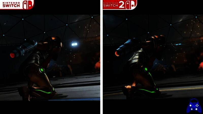 《银河战士Prime 4》Switch和Switch 2版画面差异对比10