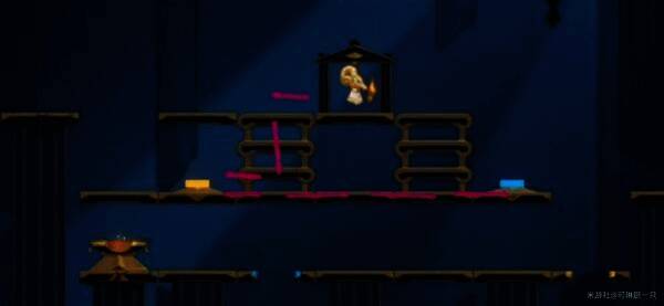 圣道左侧大房间前7步移动后状态图