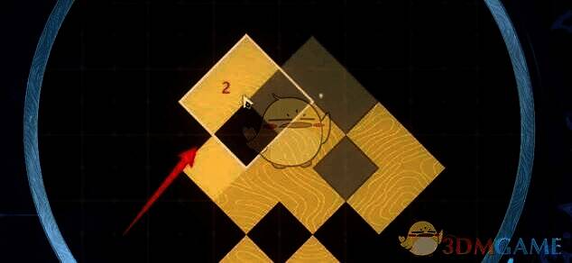 第二个算碑拼图第二步操作画面图片