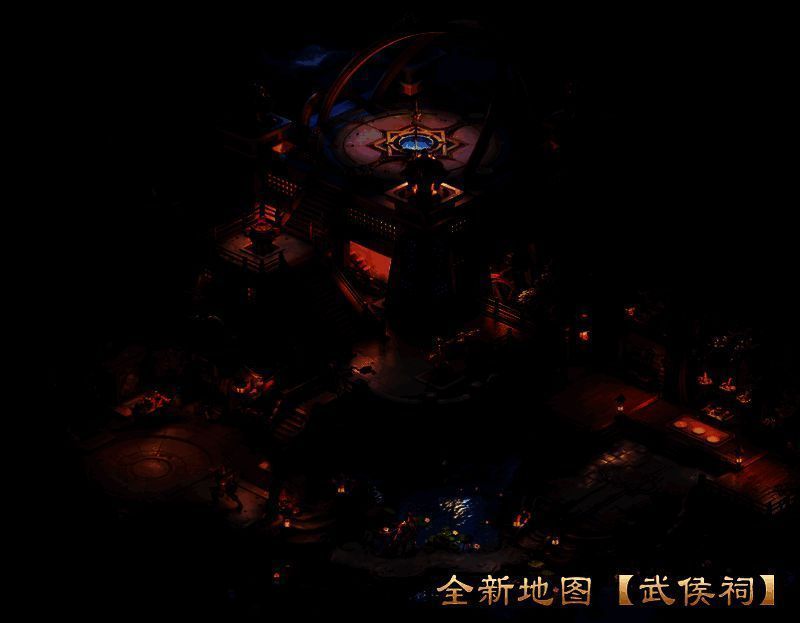 武侯祠地图宣传图