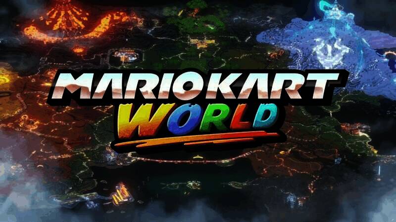 《马里奥赛车世界》游戏画面1