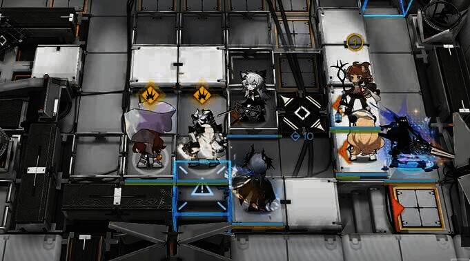 明日方舟离解复合15 - 18布阵画面