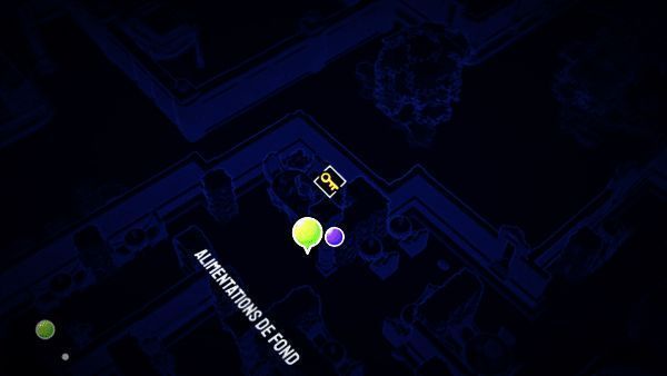 蓝图模式查看关卡布局画面