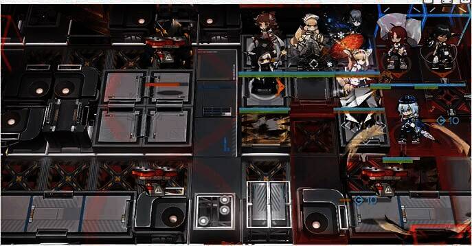 明日方舟离解复合 15 - 14 干员布置站位截图