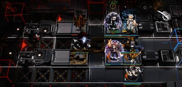 明日方舟离解复合 15 - 12 战斗布置画面