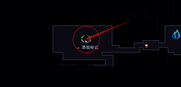 藏经阁左侧区域地图示意