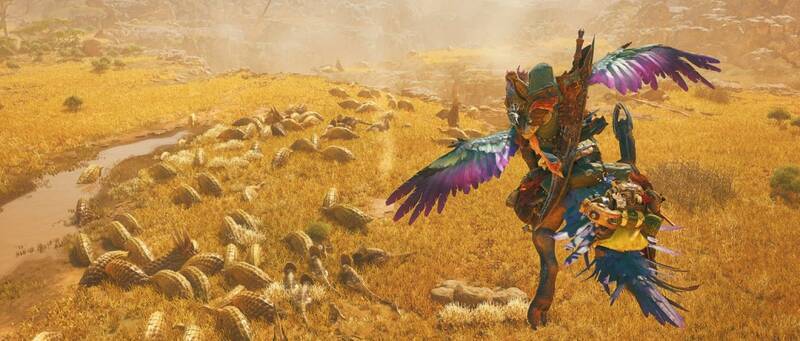 《怪物猎人：荒野》新增要素宣传图