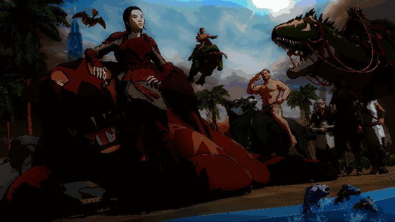 《方舟：生存进化》相关画面