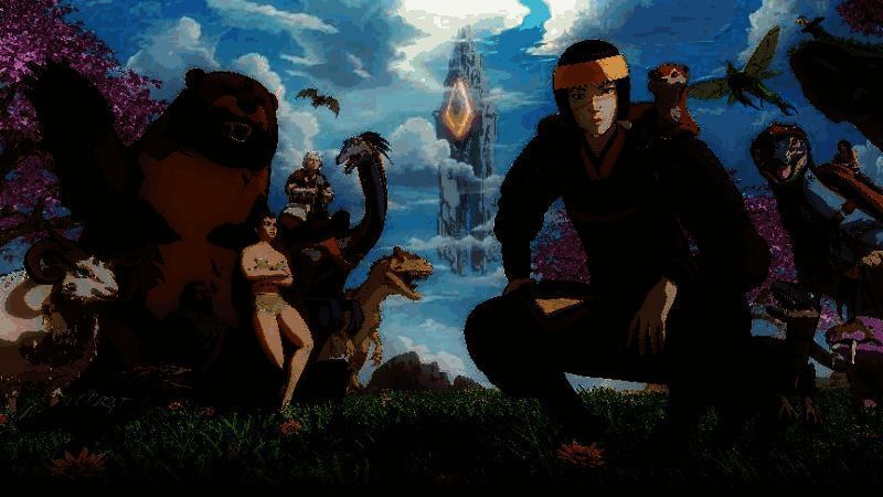 《方舟：生存进化》动画皮肤包展示画面