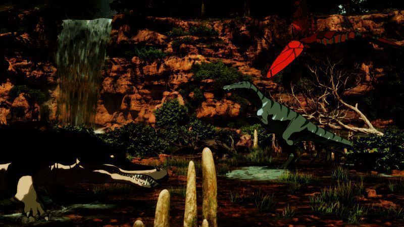 《方舟：生存进化》动画角色形象画面