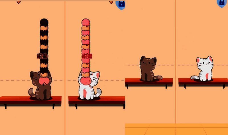 《二重奏猫咪》游戏画面