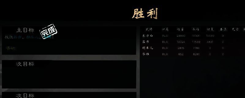 《英雄立志传:三国志》女将相关画面