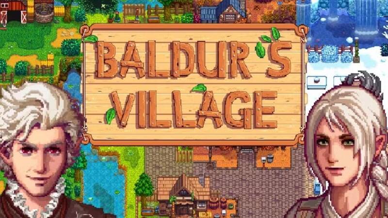 《星露谷物语》博德村Mod相关图片1