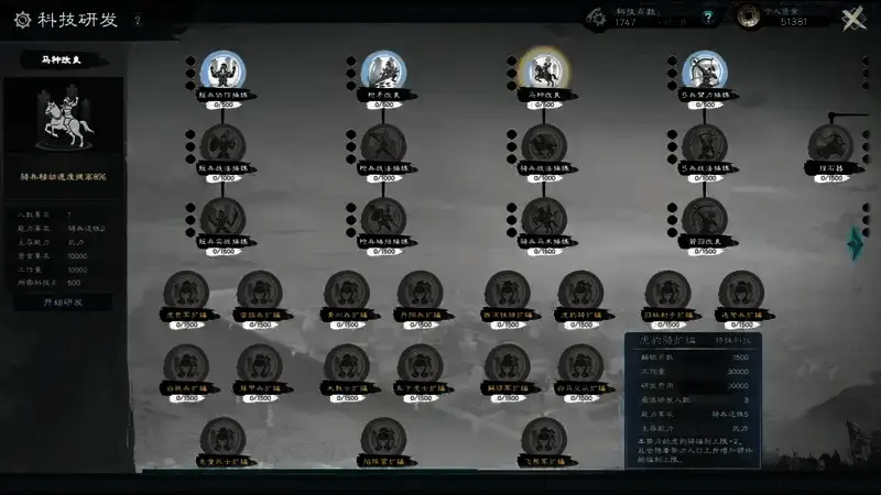 《英雄立志传：三国志》科技研发相关另一张图片