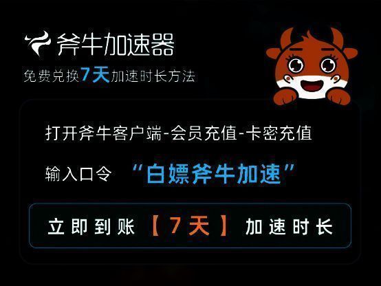 斧牛加速器客户端输入口令页面截图