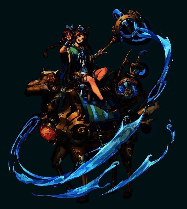 永夜降临守护者买买缇娅宣传图