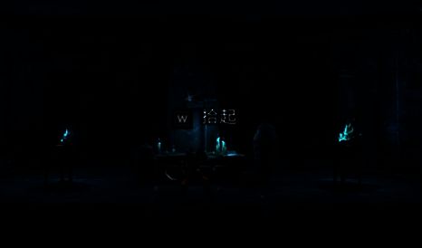 洞口内部找到伐游神雕像的游戏画面