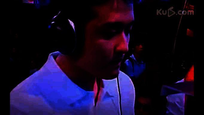 孙亚龙在DNF比赛画面