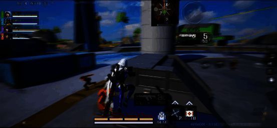 《高能英雄》蹬墙跳画面