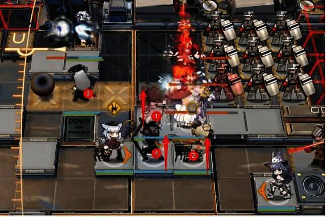 明日方舟干员部署顺序2示意图