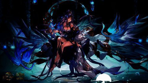 夜阑鹄梦皮肤画面