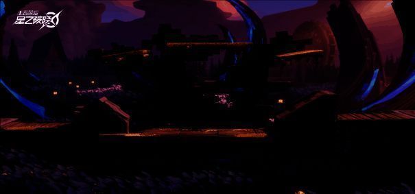 星之破晓萧瑟旷野场景画面