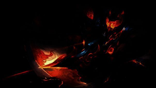 英雄联盟手游山海绘卷烬皮肤宣传图