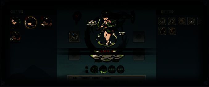 无休仙途角色组队画面