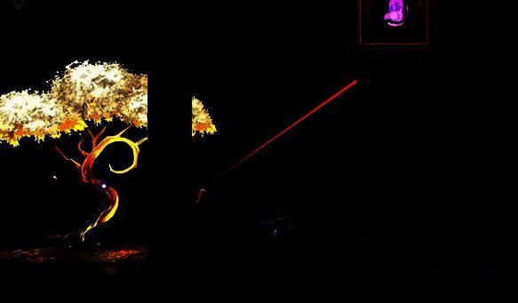 上方的粉红色球体