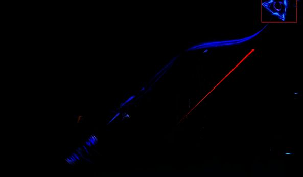 使用钩锁向右边位移