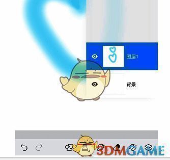画世界图层合并完成示例图