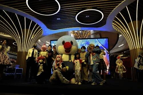 摩尔庄园线下活动舞台场景