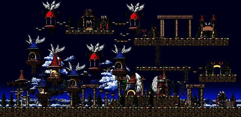 《冒险岛:枫之传说》经典地图画面