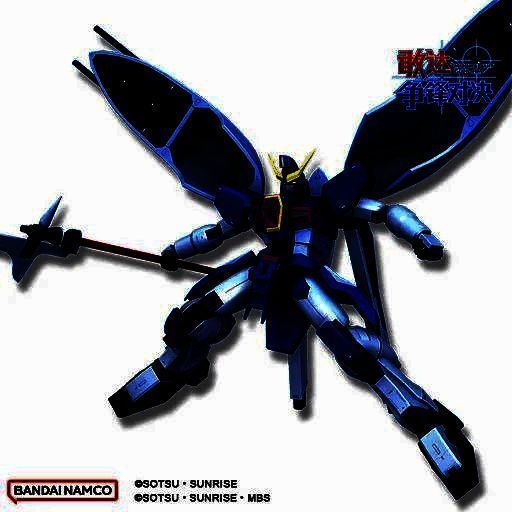 深渊敢达从海底跃出画面