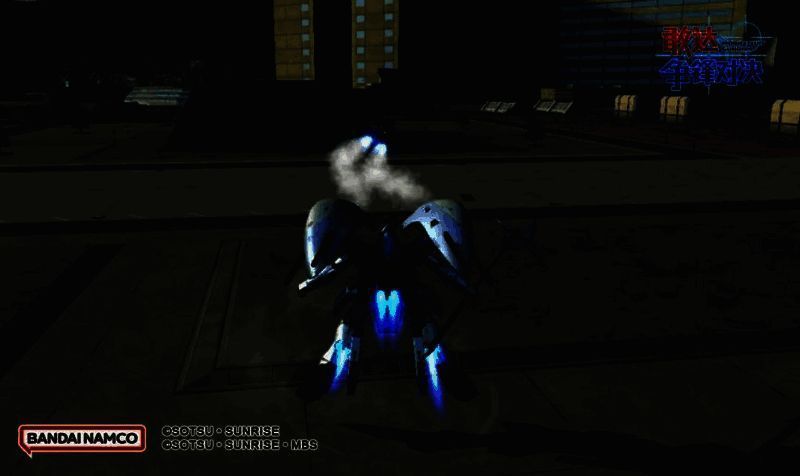 深渊敢达MS形态向后普通射击技能展示