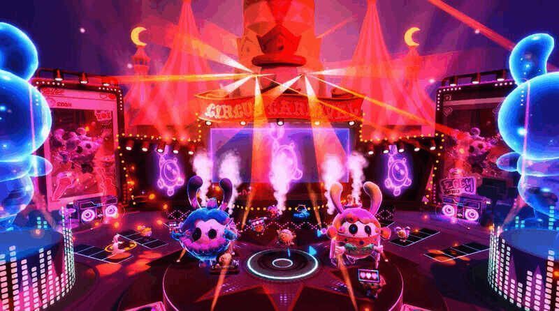 狂欢马戏团演出场景