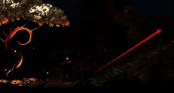 瓦格瓦格树旁向右跑画面